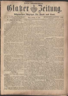 Glatzer Zeitung : Allgemeiner Anzeiger fuer Stadt und Land, 1895, nr 56 [12.07]