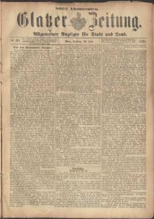 Glatzer Zeitung : Allgemeiner Anzeiger fuer Stadt und Land, 1895, nr 60 [26.07]