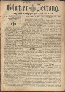 Glatzer Zeitung : Allgemeiner Anzeiger fuer Stadt und Land, 1895, nr 61 [30.07]