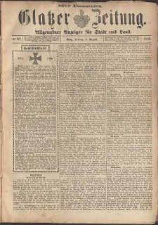 Glatzer Zeitung : Allgemeiner Anzeiger fuer Stadt und Land, 1895, nr 62 [2.08]