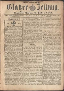 Glatzer Zeitung : Allgemeiner Anzeiger fuer Stadt und Land, 1895, nr 63 [6.08]
