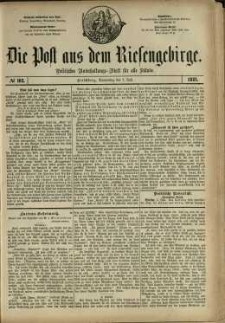 Die Post aus dem Riesengebirge, 1881, nr 103