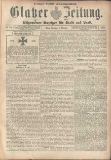 Glatzer Zeitung : Allgemeiner Anzeiger fuer Stadt und Land, 1895, nr 80 [4.10]