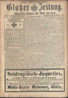 Glatzer Zeitung : Allgemeiner Anzeiger fuer Stadt und Land, 1895, nr 90 [8.11]
