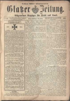 Glatzer Zeitung : Allgemeiner Anzeiger fuer Stadt und Land, 1895, nr 97 [3.12]