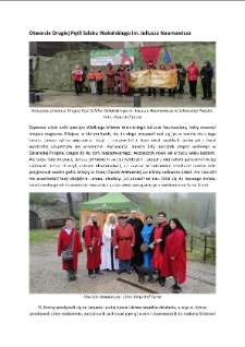 Otwarcie Drugiej Pętli Szlaku Walońskiego im. Juliusza Naumowicza [Dokument elektroniczny]