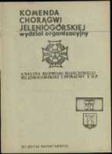 Analiza rozwoju ilościowego Jeleniogórskiej Chorągwi ZHP według stanu na dzień 15 listopada 1977 r.