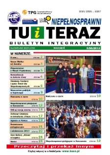 Niepełnosprawni Tu i Teraz : biuletyn informacyjny, 2013, nr 5 (56) [Dokument elektroniczny]