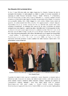 Noc Muzeów 2014 w Jeleniej Górze [Dokument elektroniczny]