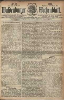 Waldenburger Wochenblatt, Jg. 30, 1884, nr 46