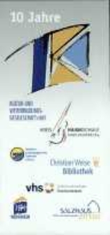 10 Jahre Kultur - und Weiterbildungsgesellschaft mbH