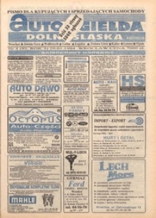 Auto Giełda Dolnośląska : pismo dla kupujących i sprzedających samochody, R. 3, 1994, nr 4 (93) [29.01]