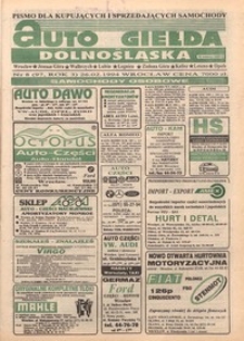 Auto Giełda Dolnośląska : pismo dla kupujących i sprzedających samochody, R. 3, 1994, nr 8 (97) [26.02]