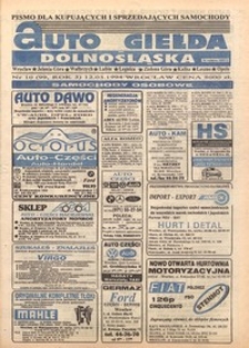 Auto Giełda Dolnośląska : pismo dla kupujących i sprzedających samochody, R. 3, 1994, nr 10 (99) [12.03]