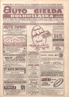 Auto Giełda Dolnośląska : pismo dla kupujących i sprzedających samochody, R. 3, 1994, nr 13 (102) [2.04]