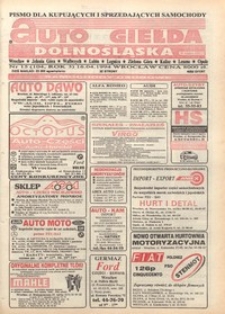Auto Giełda Dolnośląska : pismo dla kupujących i sprzedających samochody, R. 3, 1994, nr 15 (104) [16.04]