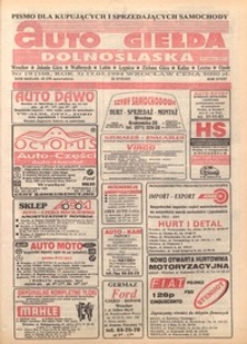 Auto Giełda Dolnośląska : pismo dla kupujących i sprzedających samochody, R. 3, 1994, nr 19 (108) [13.05]