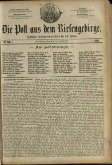 Die Post aus dem Riesengebirge, 1881, nr 136