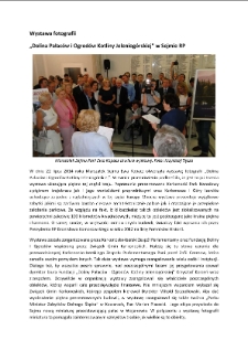 Wystawa fotografii „Dolina Pałaców i Ogrodów Kotliny Jeleniogórskiej” w Sejmie RP [Dokument elektroniczny]