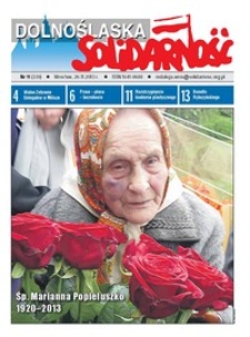 Dolnośląska Solidarność, 2013, nr 11 (339)