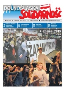 Dolnośląska Solidarność, 2013, nr 12 (340)