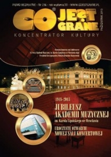 Co Jest Grane : koncentrator kultury, 2013, nr 236 październik