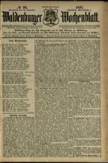 Waldenburger Wochenblatt, Jg. 43, 1897, nr 93