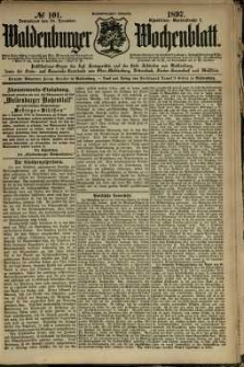 Waldenburger Wochenblatt, Jg. 43, 1897, nr 101