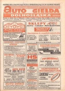 Auto Giełda Dolnośląska : pismo dla kupujących i sprzedających samochody, R. 3, 1994, nr 42 (131) [21.10]