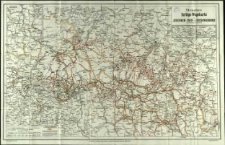Straube's farbige Wegekarte vom Jeschken-, Iser- u. Riesengebirge (von Reichenbg bis Adersbach)