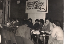 Narada kadry kierowniczej bibliotek publicznych woj. legnickiego, Legnica 22.03.1978 r., zdjęcie 1