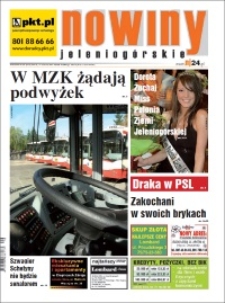 Nowiny Jeleniogórskie : tygodnik społeczny, R.52!, 2011, nr 24 (2712) [Dokument elektroniczny]