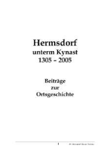 Hermsdorf unterm Kynast 1305-2005 : Beiträge zur Ortsgeschichte [Dokument elektroniczny]
