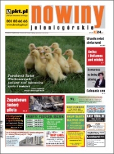 Nowiny Jeleniogórskie : tygodnik społeczny, R.52!, 2011, nr 16 (2704) [Dokument elektroniczny]