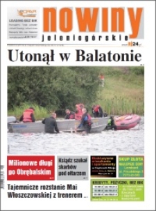 Nowiny Jeleniogórskie : tygodnik społeczny, R.52!, 2011, nr 29 (2717) [Dokument elektroniczny]