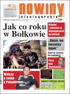 Nowiny Jeleniogórskie : tygodnik społeczny, R.52!, 2011, nr 30 (2718) [Dokument elektroniczny]