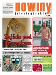 Nowiny Jeleniogórskie : tygodnik społeczny, R.52!, 2011, nr 34 (2722) [Dokument elektroniczny]