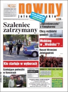 Nowiny Jeleniogórskie : tygodnik społeczny, R.52!, 2011, nr 36 (2724) [Dokument elektroniczny]