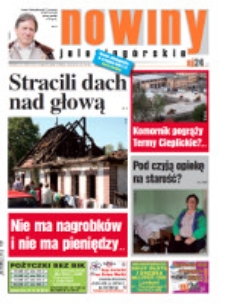 Nowiny Jeleniogórskie : tygodnik społeczny, R.53!, 2012, nr 21 (2761) [Dokument elektroniczny]