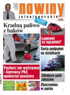 Nowiny Jeleniogórskie : tygodnik społeczny, R.53!, 2012, nr 25 (2765) [Dokument elektroniczny]