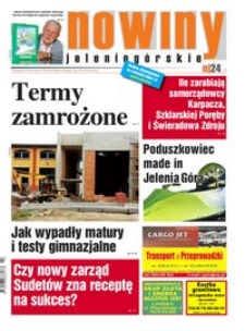 Nowiny Jeleniogórskie : tygodnik społeczny, R.53!, 2012, nr 27 (2767) [Dokument elektroniczny]