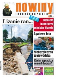 Nowiny Jeleniogórskie : tygodnik społeczny, R.53!, 2012, nr 29 (2769) [Dokument elektroniczny]