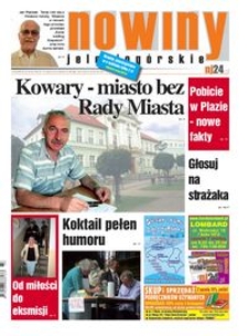 Nowiny Jeleniogórskie : tygodnik społeczny, R.53!, 2012, nr 33 (2773) [Dokument elektroniczny]