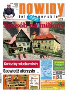 Nowiny Jeleniogórskie : tygodnik społeczny, R.53!, 2012, nr 34 (2774) [Dokument elektroniczny]