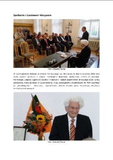 Spotkanie z Czesławem Margasem [Dokument elektroniczny]