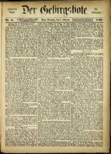 Der Gebirgsbote, 1898, nr 9 [1.02]
