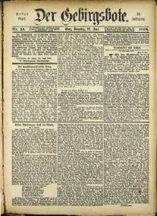 Der Gebirgsbote, 1898, nr 51 [28.06]