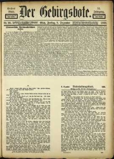 Der Gebirgsbote, 1898, nr 98 [9.12]