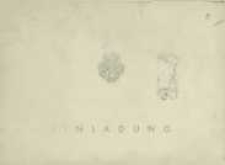 Einladung [für Sonntag, den 17. Juli 1938, ...]