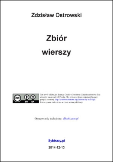 Zdzisław Ostrowski - Zbiór Wierszy